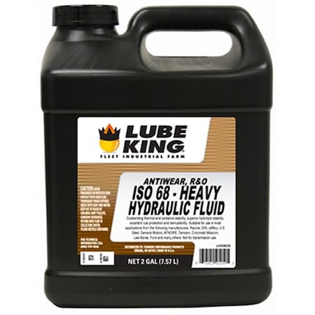 Lube King Lube King LU52682G 2 Gallon; AW ISO 68 Hydraulic Fluid 147072